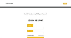 Desktop Screenshot of learninghubsupport.com